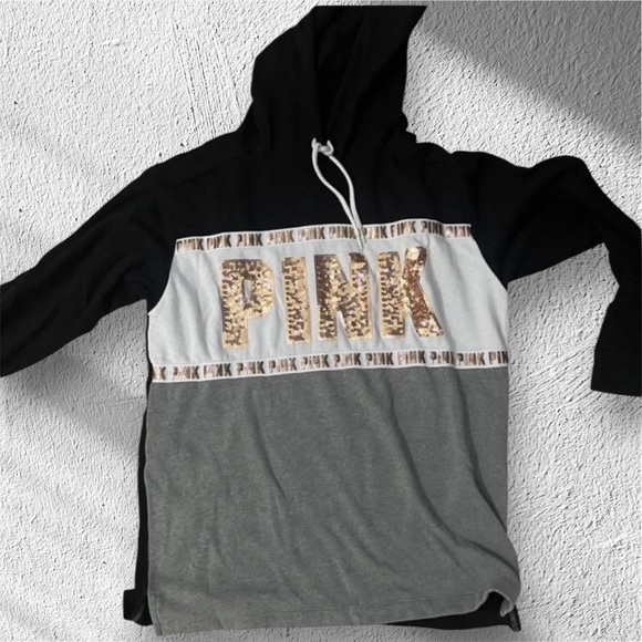 Victoria's Secret PINK Sequin Hoodie - Picture 4 of 4
